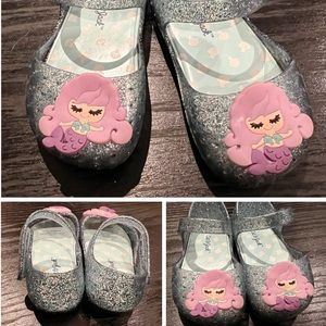Cat & Jack Mermaid Jelly Shoes size 6
